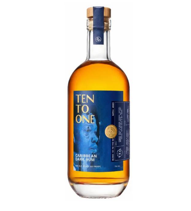 Ten To One Caribbean Five Origin Dark Rum 750 Ml