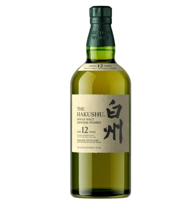 The Hakushu Japanese Suntory Whiskey 12Yr 750Ml