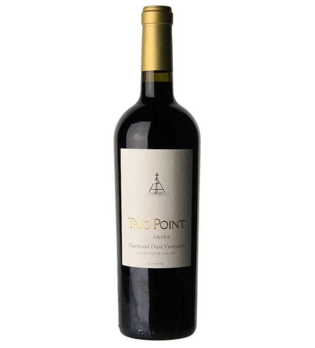 Trig Point Merlot Diamond Dust Vineyard