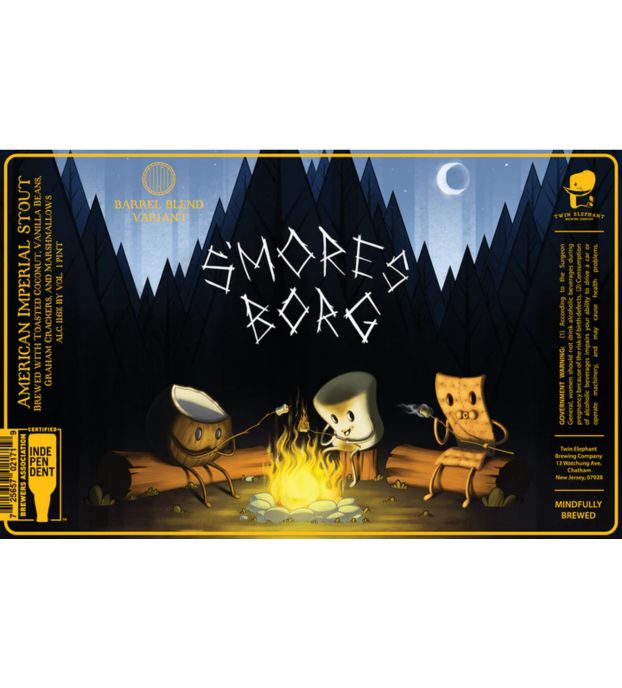 Twin Elephant Brewing Smores Borg 4Pk