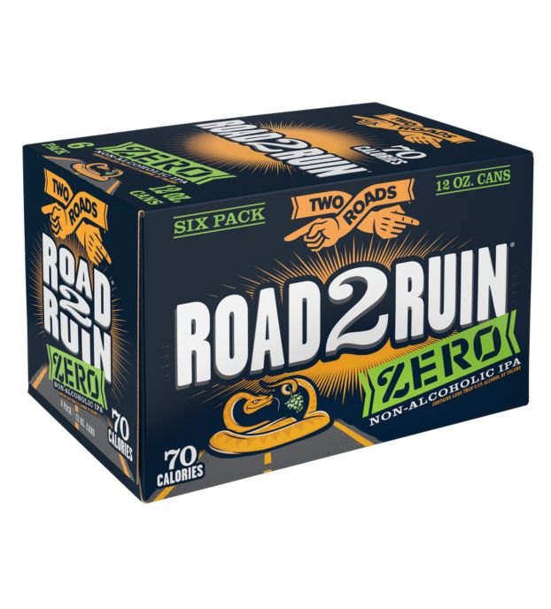 Two Roads Road 2 Ruin Zero 6 Pk Cans