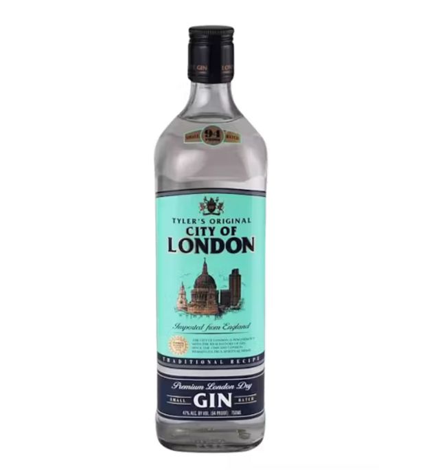 Tyler'S City Of London Gin 750Ml