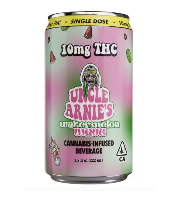Uncle Arnies Watermelon Wave 10Mg