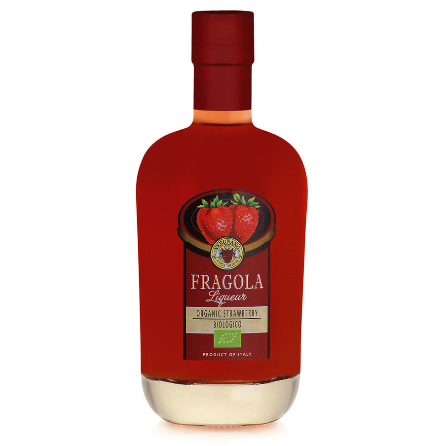 Vergnano Fragola Organic Strawberry Liqueur 34 Pf 750Ml