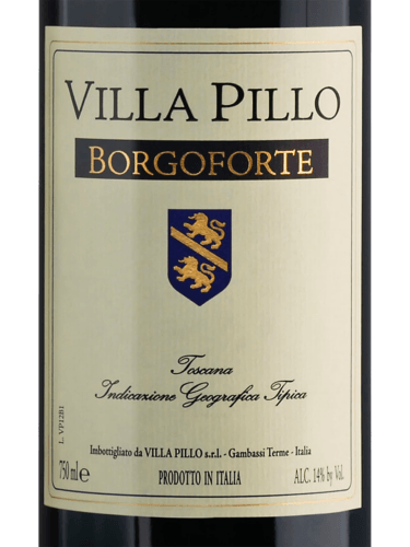 Villa Pillo Borgoforte Rosso Igt 750Ml