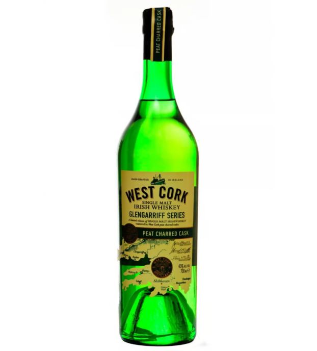 West Cork Glengariff Peat Charred Sherry Cask Whiskey