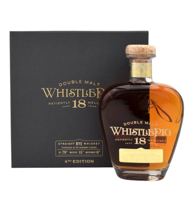 Whistlepig 18 Double Malt Finished In Px Sherry Casks 4Th Ed