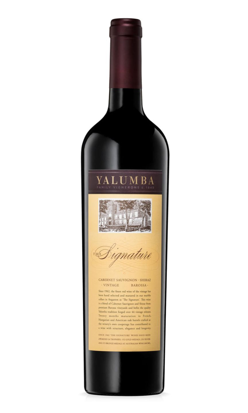 Yalumba The Signature Shiraz Cabernet Sauvignon Signed 1.5L