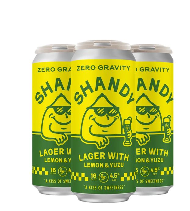 Zero Gravity Shandy 4Pk Cans