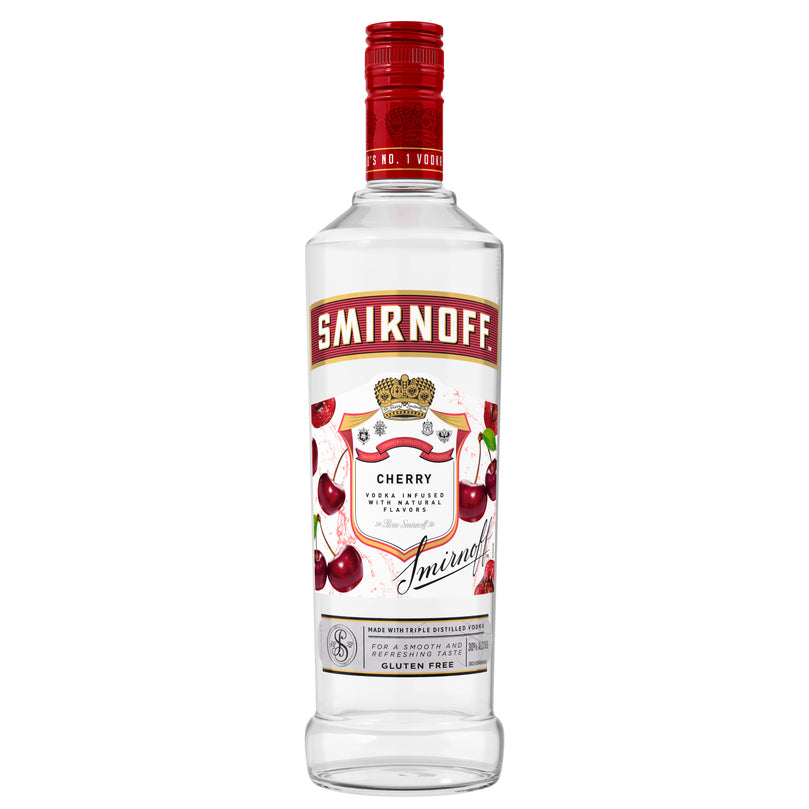 Smirnoff Black Cherry Twist Vodka | Liquor Cave