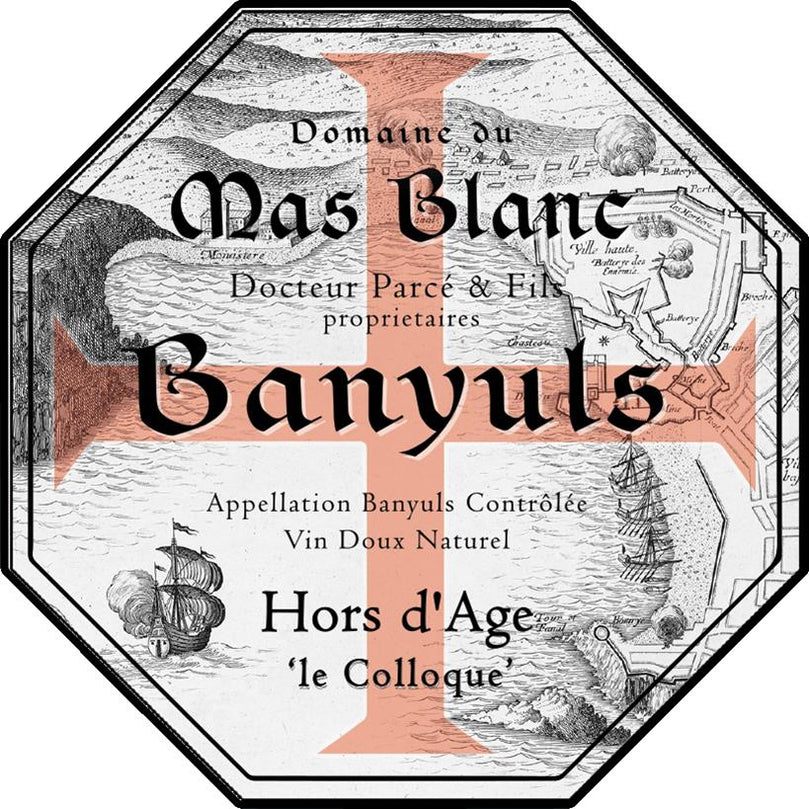 Domaine du Mas Blanc Banyuls Hors d'Age Le Colloque, Liquor Cave