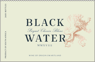 Blackwater Wine Piquet Chenin Blanc Swartland, Liquor Cave
