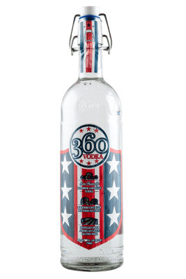 360 Vodka Patriot Label