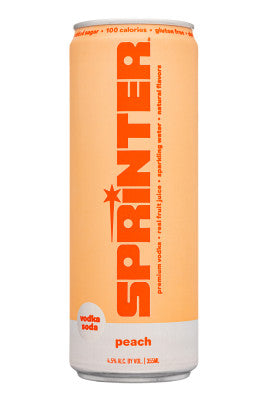 Sprinter Vodka Soda Peach