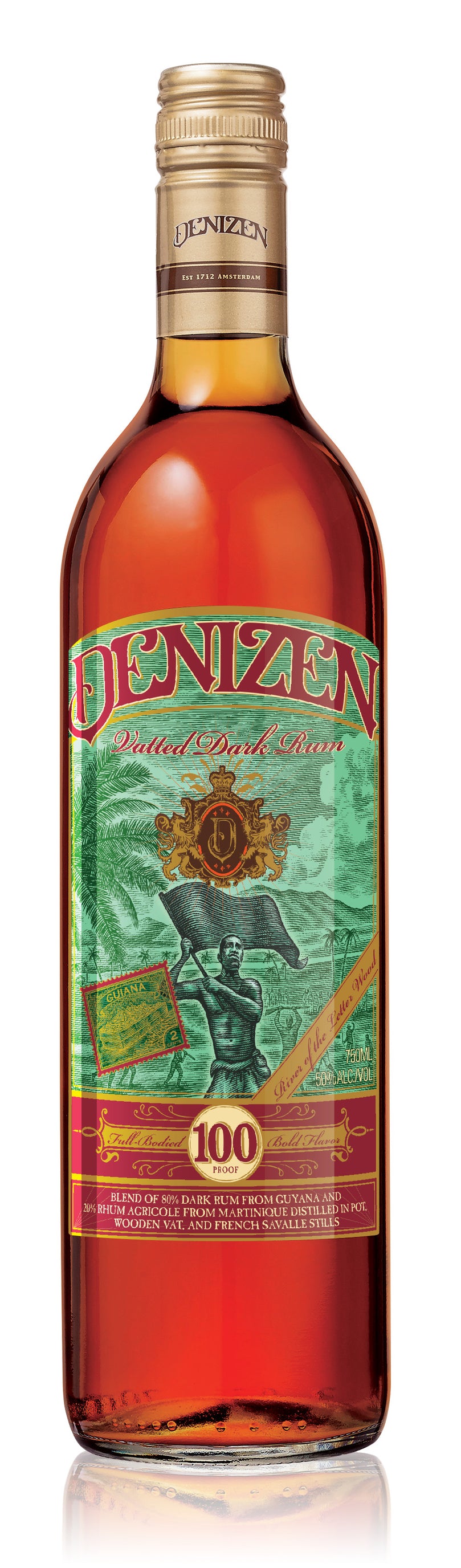 Denizen Vatted Dark Rum | Liquor Cave