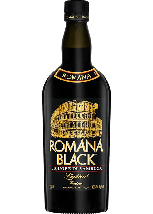 Romana Black Sambuca 80º 750ml | Liquor Cave