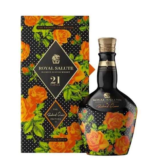 Royal Salute Fashion 2 Richard Quinn Orange