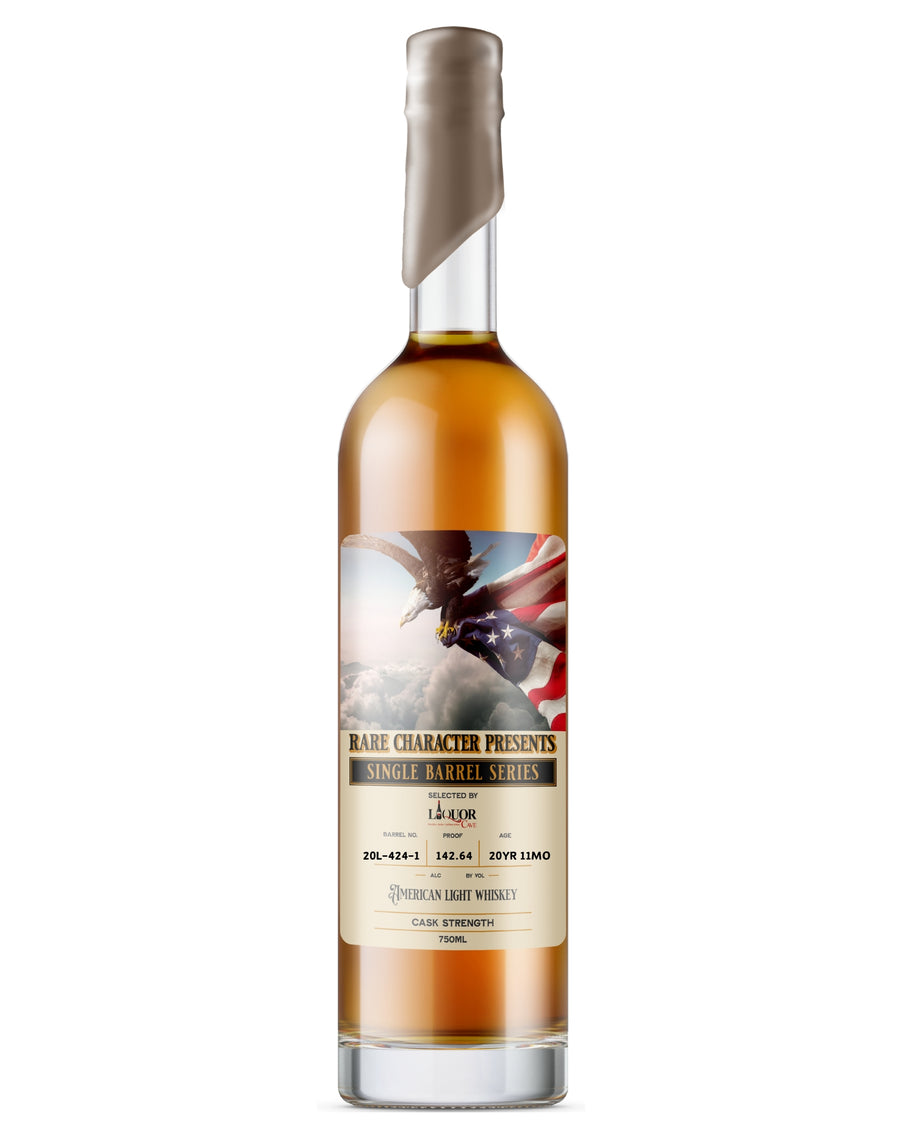 Rare Character Single Barrel 20 Year American Light Whiskey