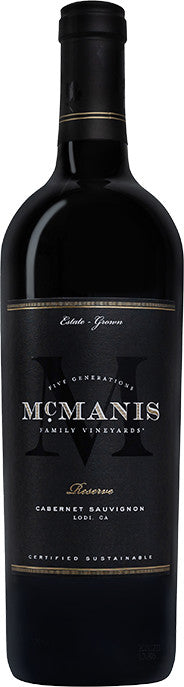 McManis Reserve Cabernet Sauvignon Estate Grown 2022