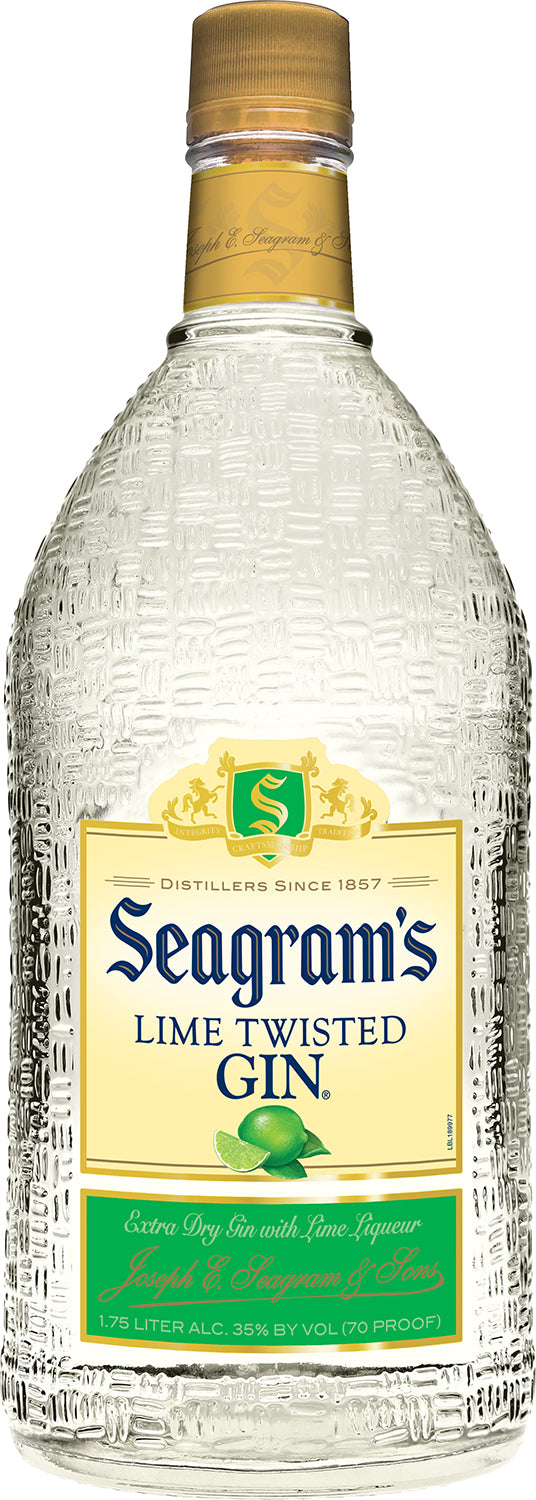 Seagram Extra Dry Gin Lime Twisted | Liquor Cave