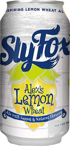Slyfox Alex'S Lemon Wheat 6Pk Can
