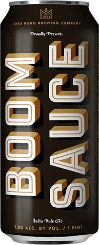 LORD HOBO BOOM SAUSE IPA 16OZ 4 PACK CANS