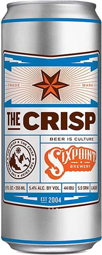 SIX POINT CRISP 6PK
