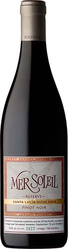 MER SOLEIL PINOT NOIR SANTA LUCIA HIGHLANDS