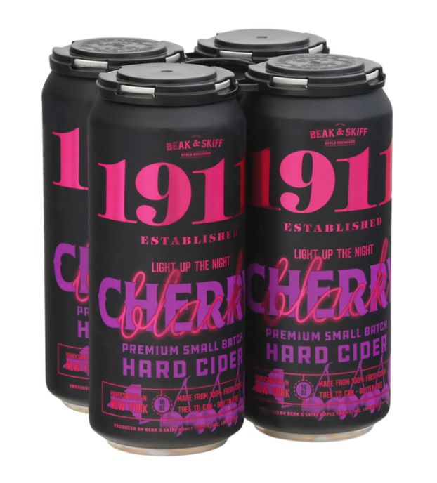 1911 Black Cherry 4 Pack Cans