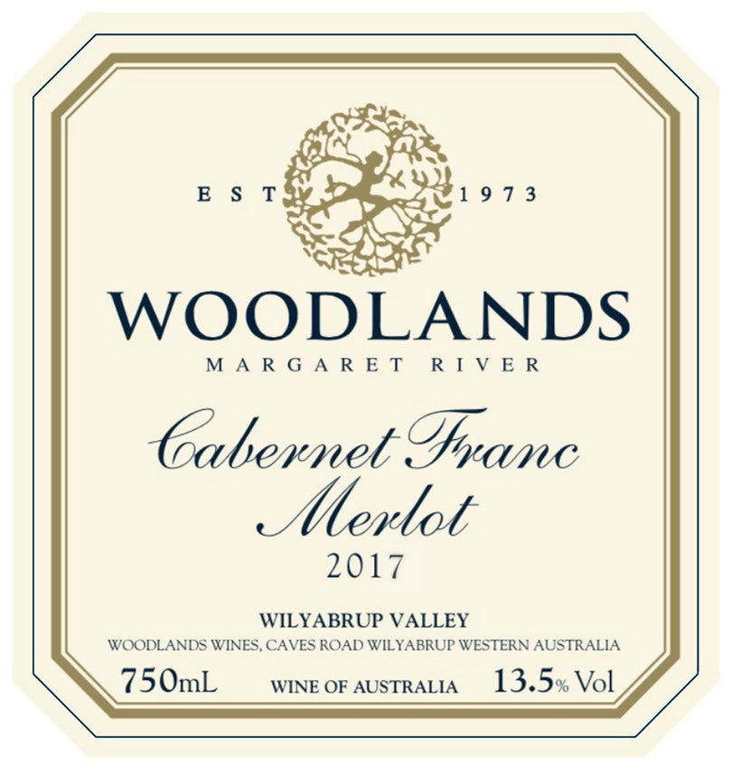 Woodlands Wines Cabernet Franc Merlot Wilyabrup Valley, Liquor Cave
