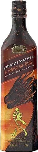J WALKER SONG OF FIRE 750 ML