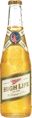 MILLER HIGH LIFE 24 PK BOTTLES