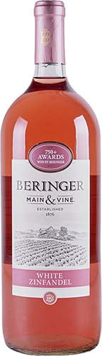 BERINGER  MV WHITE ZINFANDEL MOSCATO