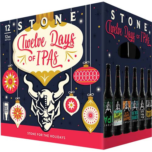 Stone  12 Days Of Ipa 12Pk