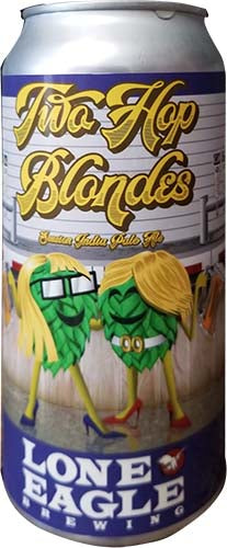 LONE EAGLE TWO HOP BLONDES 4PK CAN