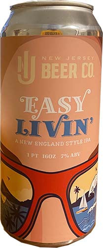 NJ BEER EASY LIVIN 4PK CANS