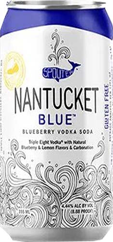 NANTUCKET BLUE VODKA 4 PK CAN