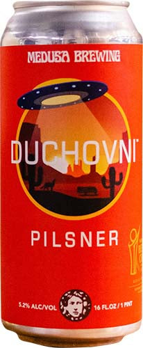 MEDUSA BREWING DUCHOVNI PILSNER 4PK CANS