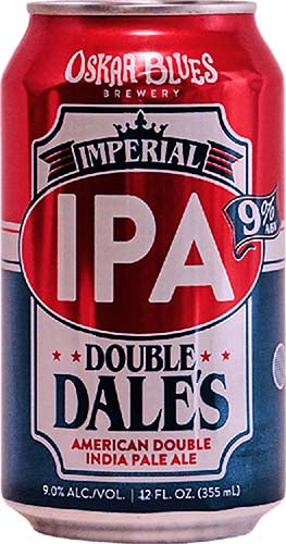 OSKAR BLUES DOUBLE DALE'S  6PK CANS