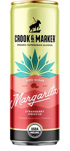 CROOK & MARKER STRAWBERRY MARGARITA 8 PK CANS