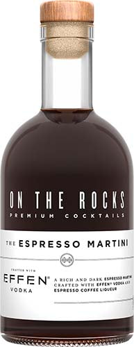 ON THE ROCKS ESPRESSO MARTINI