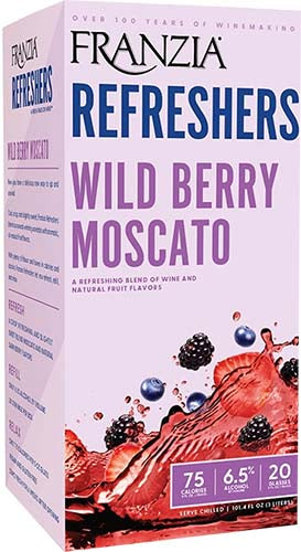 FRANZIA REFRESHERS WILDBERRY MOSCATO