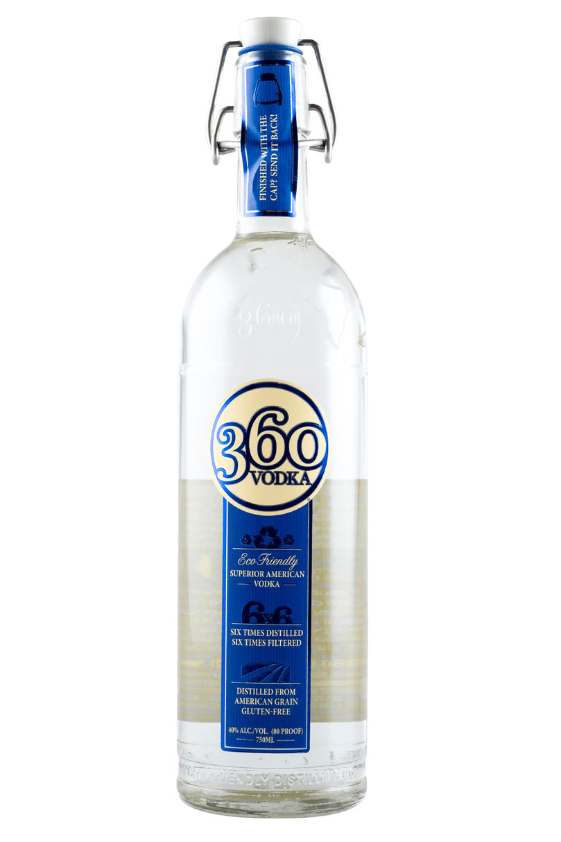 360 Vodka 80 | Liquor Cave