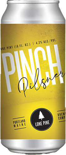 LONE PINE PINCH PILSNER 4PK CANS