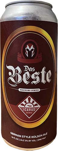 ICARUS BREWING DAS BESTE 4PK CANS