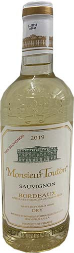 MONSIEUR TOUTON BORDEAUX SAUV BLANC