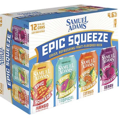 SAM ADAMS EPIC SQEEZE VARIETY PACK