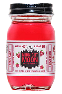 Midnight Moon Rebel Razz Moonshine|Liquor Cave