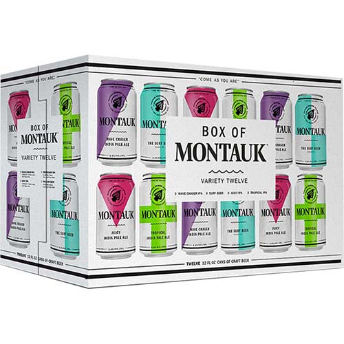 MONTAUK VARIETY PACK - 12 PK CAN
