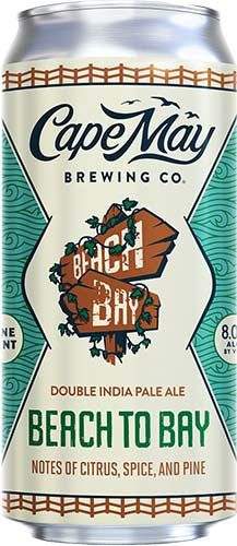 CAPEMAY BEACH TO BAY DOUBLE IPA 4PK